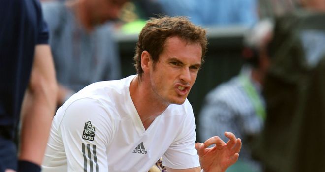Andy Murray: Looking to end Britain's 77-year wait for a men's singles Wimbledon winner