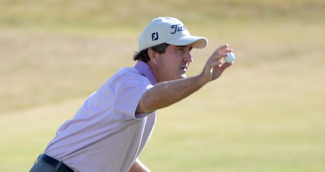 Gene Sauers: Leads the way on day one of the Senior Open at Royal Birkdale