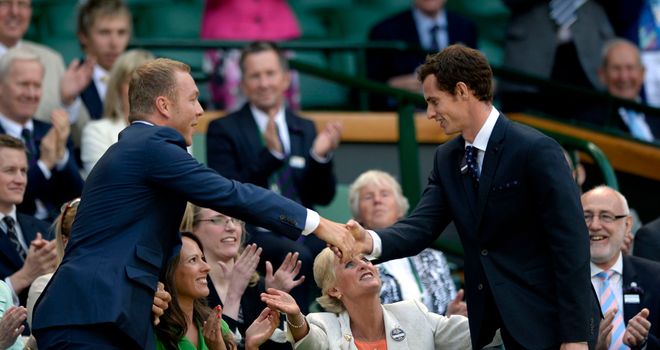 Sir Chris Hoy: Felt it was Andy Murray's destiny to win Wimbeldon on Sunday and end the nation's 77-year wait for a British champion