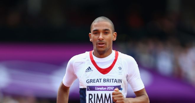 Michael Rimmer: Battling qualifying effort from British 800m runner