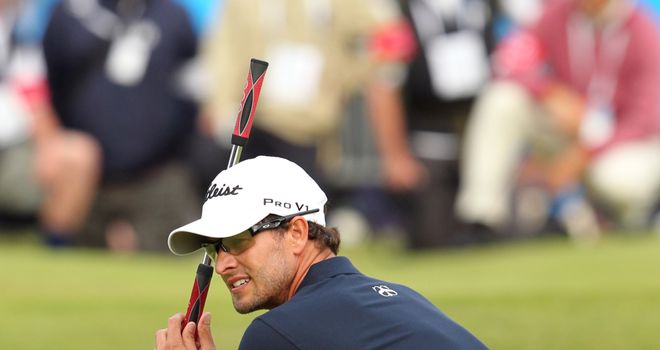 Adam Scott has thrived since missing this putt on the final green at Lytham in 2012