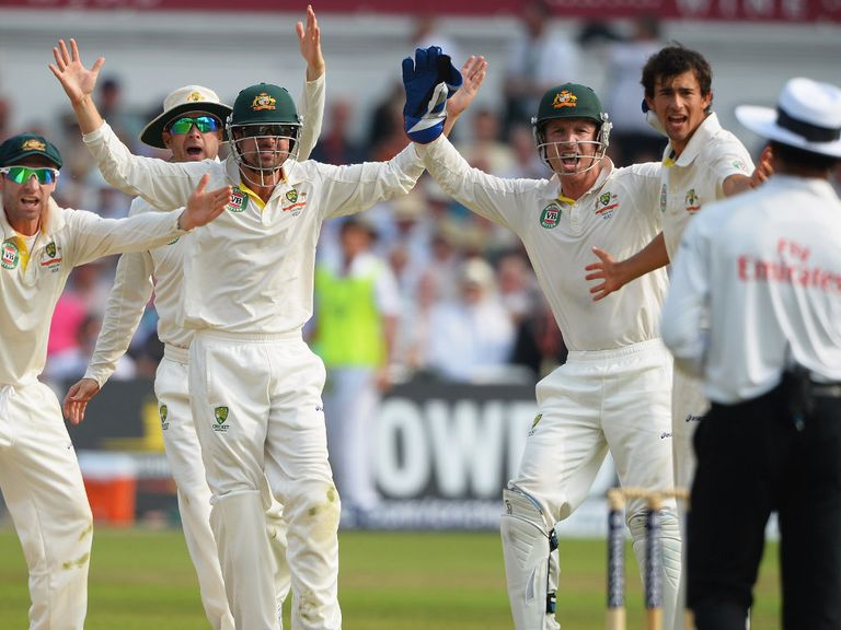 Australia appeal in vain for catch against Stuart Broad