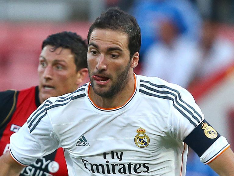 Gonzalo Higuain: Will be presented as a Napoli player on Monday, along with Jose Reina