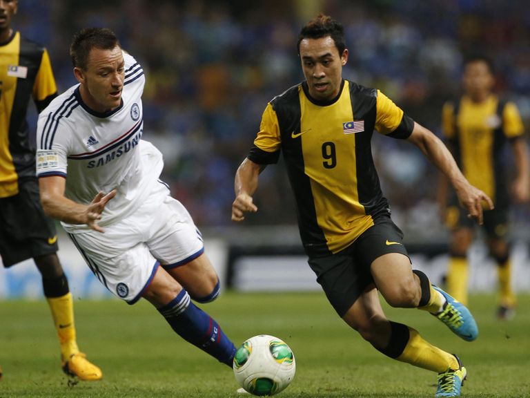 John Terry: Part of side which beat Malaysian XI