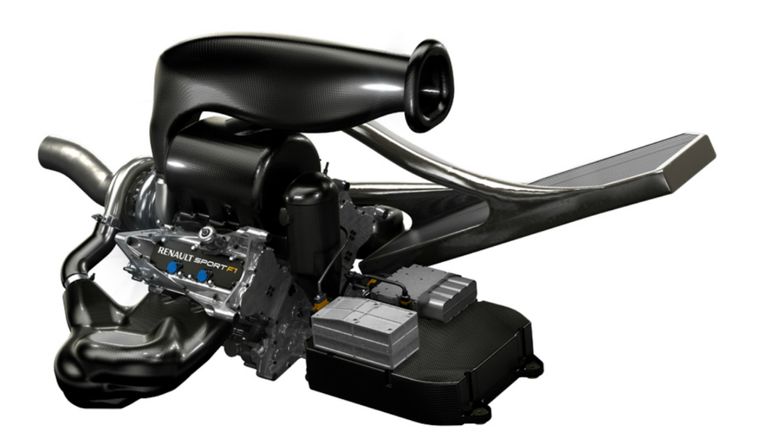 Power unit: Renault's 2014 engine plus ERS and ancillaries