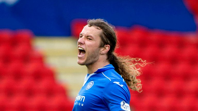 Stevie May: Two goals against former club