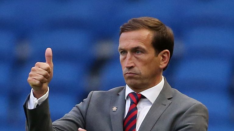 Justin Edinburgh: Happy with Andy Sandell's contribution