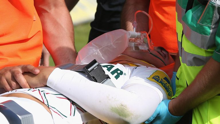 Toby Flood: Sustained injury against Ulster