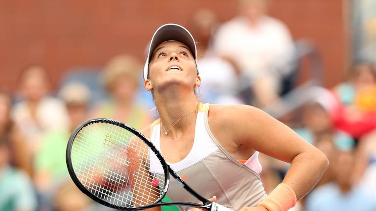 Looking up: Laura Robson and British tennis are off to a flyer.