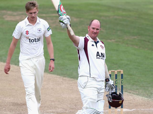 David Sales: Hit an unbeaten 66 for Northants