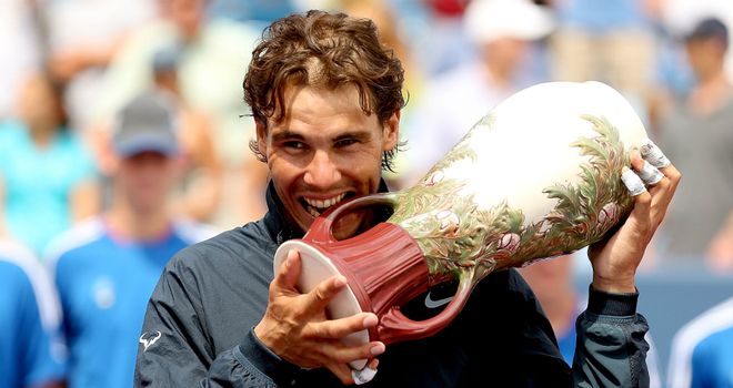Rafael Nadal: back-to-back hardcourt titles in successive weeks for first time in career