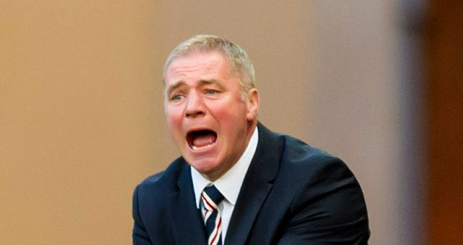 Ally McCoist: Manager's sole focus is on winning the league