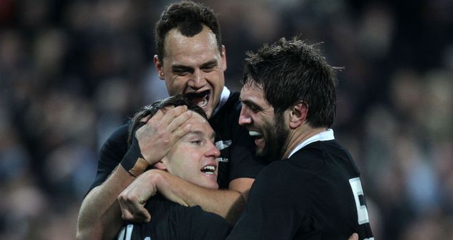 The All Blacks wrapped up the Bledisloe Cup