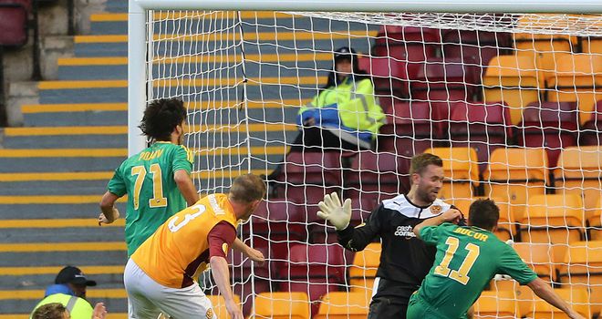 Ivelin Popov: The striker nets at Fir Park during Kuban Krasnodar's 2-0 win