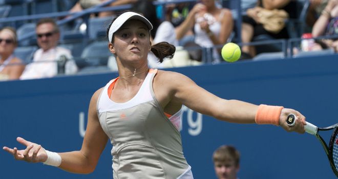Laura Robson: Eased into the second round in China