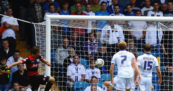 Clint Hill: Fires QPR ahead at Elland Road