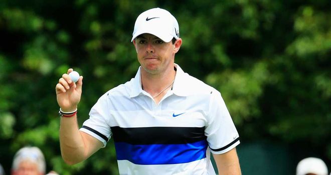 Rory McIlroy: Birdied three of the first four holes