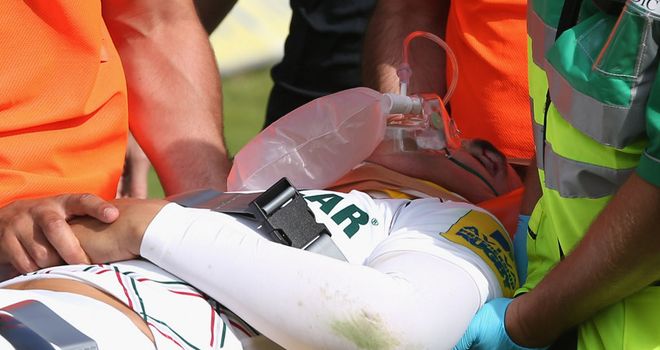 Toby Flood: Sustained injury against Ulster