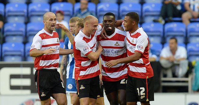 Theo Robinson: Celebrates goal at Wigan
