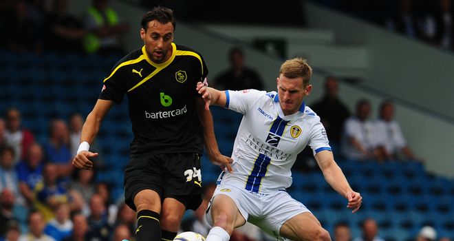 Atdhe Nuhiu (left): Late winner for Wednesday