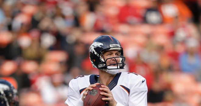 Peyton Manning and the Denver Broncos are expected to win the division again