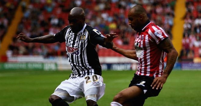 Sheffield United beat 10-man County at Bramall Lane