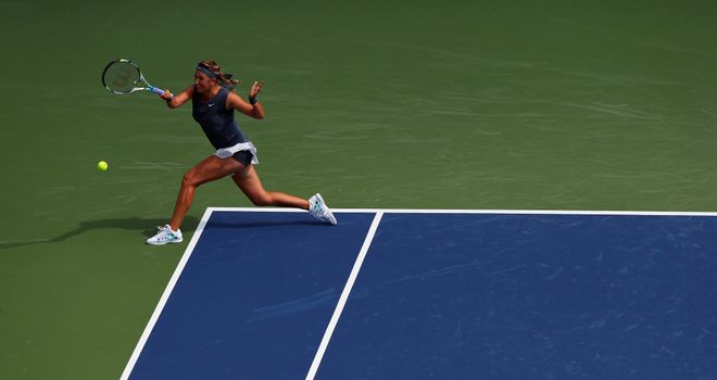 Victoria Azarenka: Saw off challenge of Vania King to reach last 16 in Cincinnati
