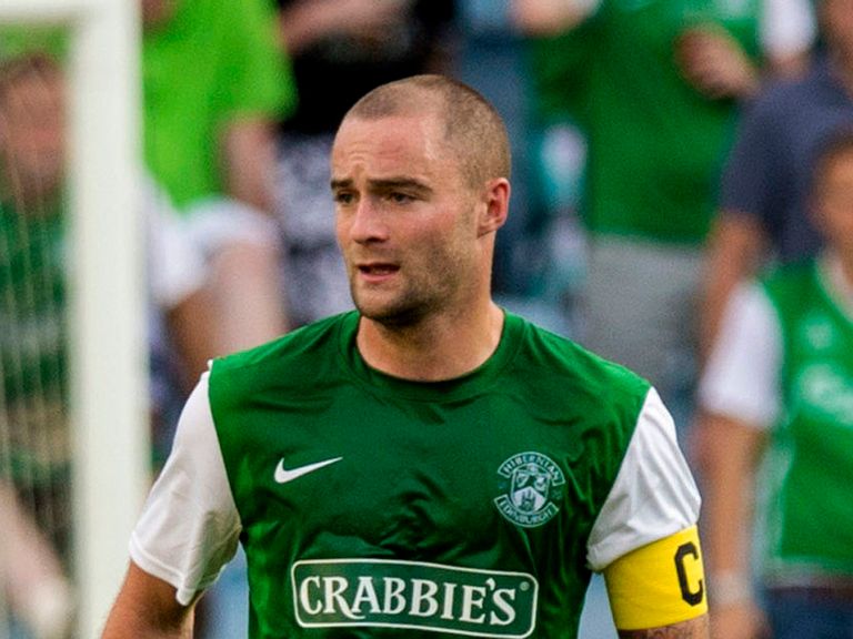 James McPake: Leaving Hibernian after relegation to the Championship
