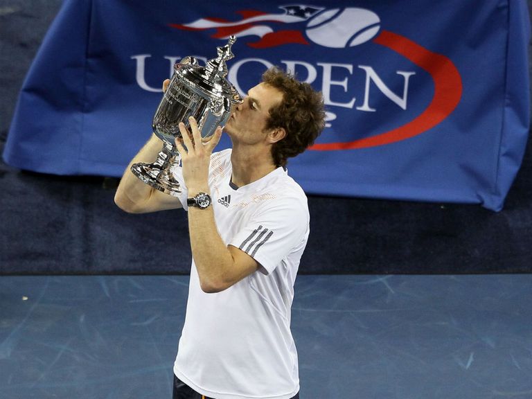 Andy Murray after winning last year