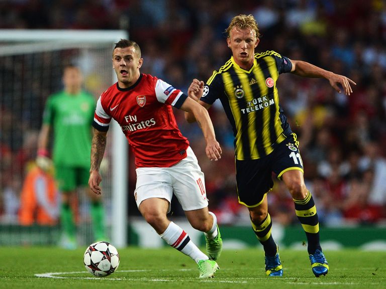 Fenerbahce were beaten by Arsenal in Champions League qualifying