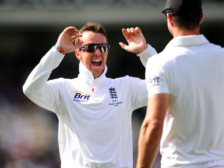 Graeme Swann: Part of the late-night celebrations