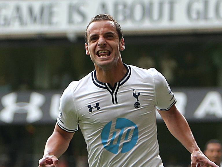 Roberto Soldado: Set for his first north London derby