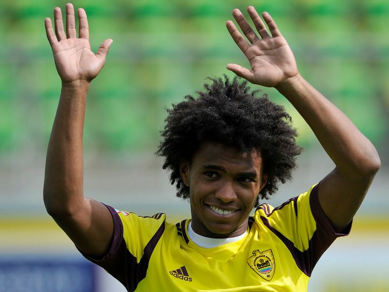 Willian: Had been expected to complete a move to Spurs