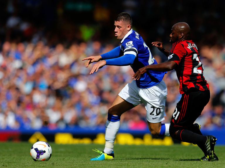 Ross Barkley: Keen to keep his place in Everton line-up