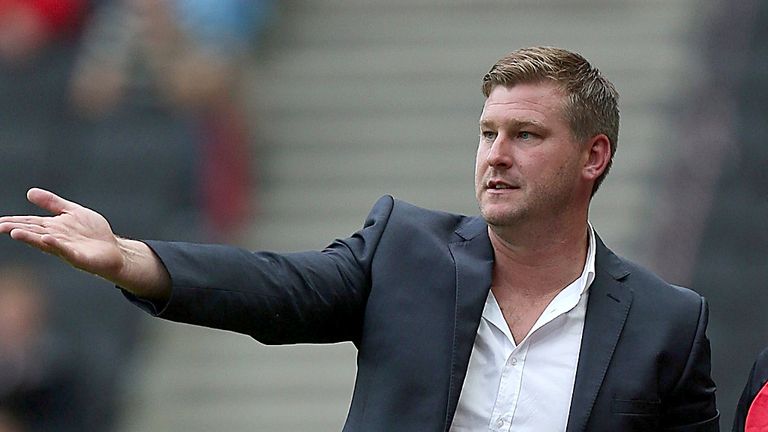 Karl Robinson: Looking forward to the derby
