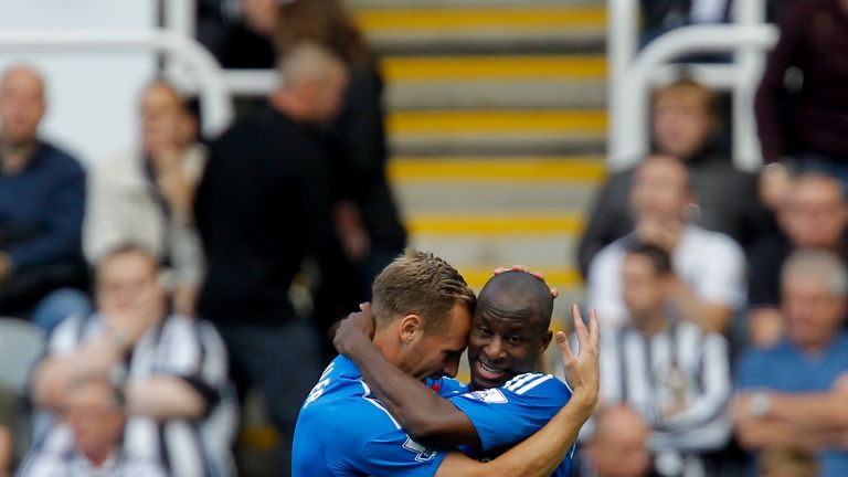 Sone Aluko: Celebrates his superb winner for Hull City at Newcastle