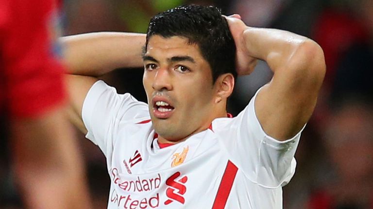 Luis Suarez: Subject of two failed bids from Arsenal in the summer