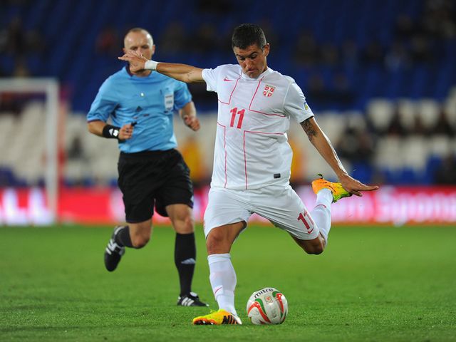 Aleksandar Kolarov: Scored for Serbia