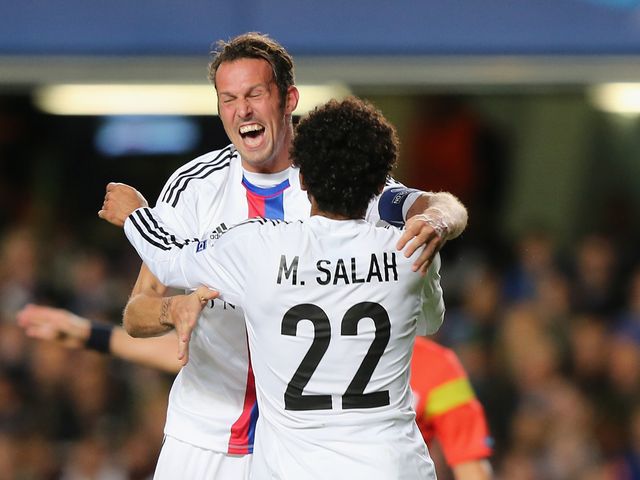 Streller and Salah scored both goals for Basel