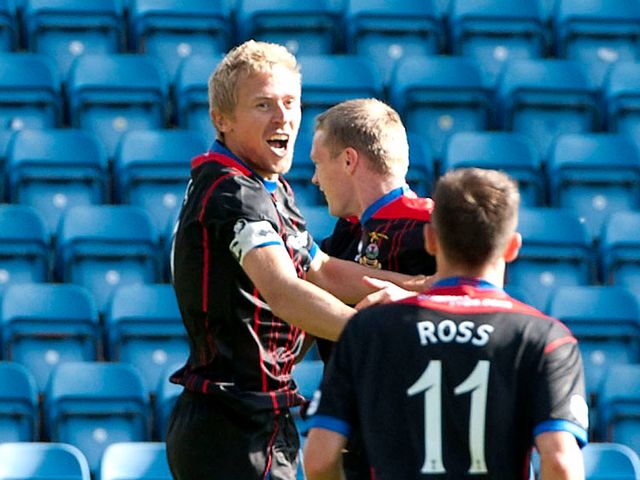 Inverness remain top of the Scottish Premiership