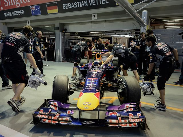 Sebastian Vettel: Fastest in third practice
