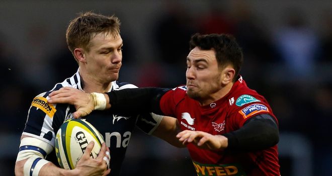 Kristian Phillips (right): Out for up to six weeks