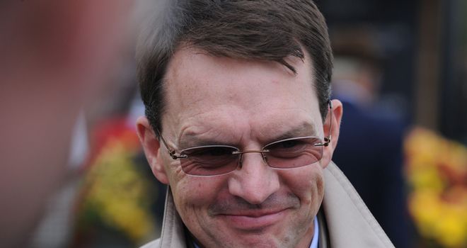 Aidan O'Brien: Booked some of his team in for a gallop