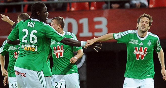 Benjamin Corgnet (right) celebrates