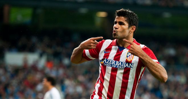 Diego Costa's goal was enough for Atletico Madrid