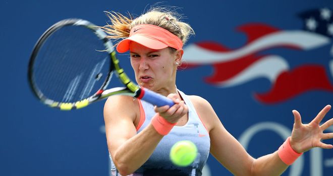 Eugenie Bouchard: The Canadian has risen 112 places in the WTA rankings
