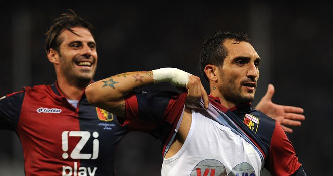Francesco Lodi got on the scoresheet for Genoa