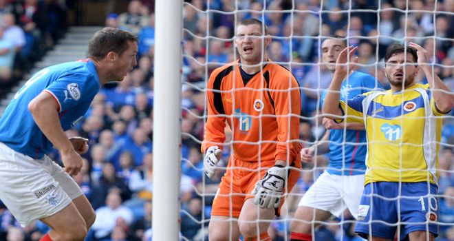 Jon Daly: Enjoyed a day to remember against Stenhousemuir at Ibrox