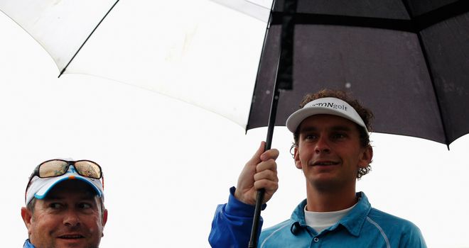Joost Luiten: Defied rainy conditions to post a third round of 66