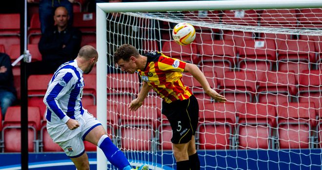 Kris Boyd: Heads home Kilmarnock's equaliser